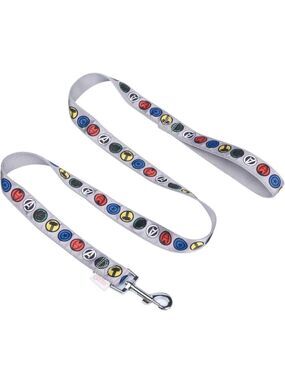 Marvel Superhero Icons Gray Dog Leash